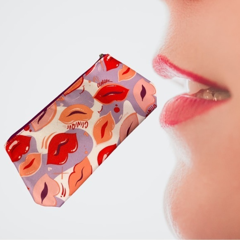 Clinique Lips Make‎ up Bag. NWOT